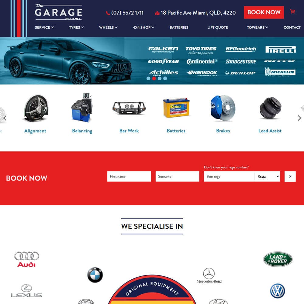 The Garage Miami Logo